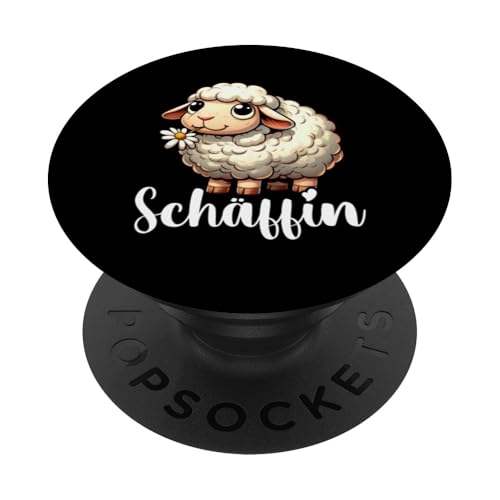 Schäffin Schaftierliebhaber Schaf Enthusiast Landwirt Bauer PopSockets Klebender PopGrip Schäffin Schaftierliebhaber Schaf Enthusiast Landwirt Bauer PopSockets Klebender PopGrip von Schaffan Schafkunst Schaftierbesitzer Schaftier
