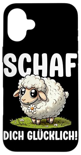 Schaf Dich Glücklich Schaftierliebhaber Bauer Schafkunst Hülle für iPhone 16 Plus Schaf Dich Glücklich Schaftierliebhaber Bauer Schafkunst Hülle für iPhone 16 Plus von Schaffan Schafkunst Schaftierbesitzer Schaftier