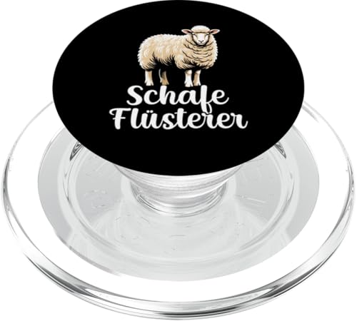 Schafe Flüsterer Lustiges Landwirt Schaftierliebhaber Schaf PopSockets PopGrip für MagSafe von Schaffan Schafkunst Schaftierbesitzer Schaftier