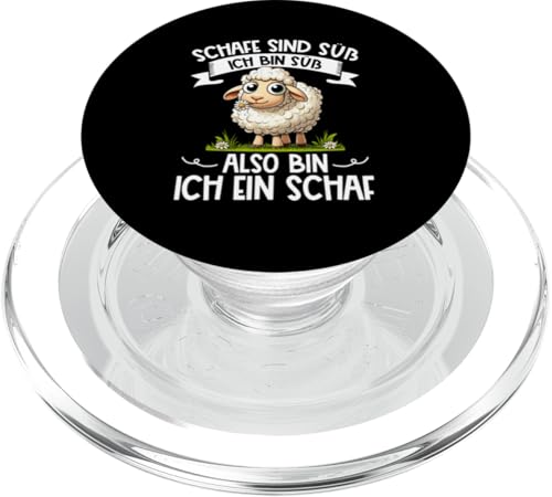 Schafe Sind Süß Ich Bin Süß Also Bin Ich Ein Schaf Schaftier PopSockets PopGrip für MagSafe Schafe Sind Süß Ich Bin Süß Also Bin Ich Ein Schaf Schaftier PopSockets PopGrip für MagSafe von Schaffan Schafkunst Schaftierbesitzer Schaftier