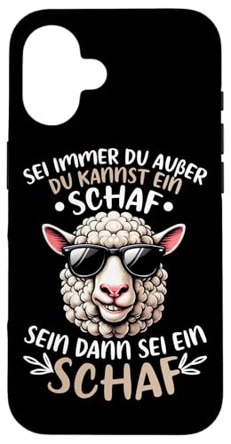 Sei Immer Du Außer Du Kannst Ein Schaf Sein Dann Sei Schaf Hülle für iPhone 16 Sei Immer Du Außer Du Kannst Ein Schaf Sein Dann Sei Schaf Hülle für iPhone 16 von Schaffan Schafkunst Schaftierbesitzer Schaftier