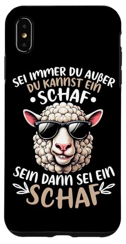 Sei Immer Du Außer Du Kannst Ein Schaf Sein Dann Sei Schaf Hülle für iPhone XS Max Sei Immer Du Außer Du Kannst Ein Schaf Sein Dann Sei Schaf Hülle für iPhone XS Max von Schaffan Schafkunst Schaftierbesitzer Schaftier