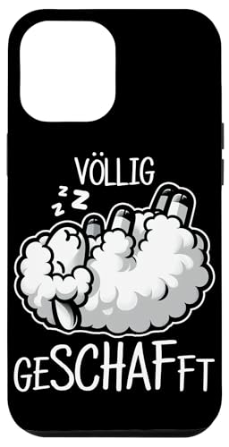Völlig Geschafft Schaftierliebhaber Landwirt Bauer Schaf Hülle für iPhone 12 Pro Max von Schaffan Schafkunst Schaftierbesitzer Schaftier