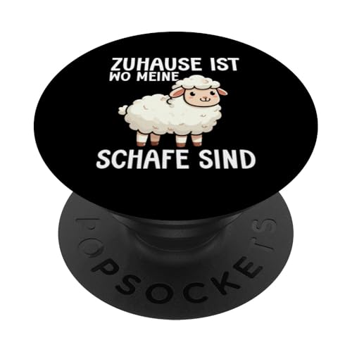 Zuhause Ist Wo Meine Schafe Sind Bauer Landwirt Lustig PopSockets Klebender PopGrip Zuhause Ist Wo Meine Schafe Sind Bauer Landwirt Lustig PopSockets Klebender PopGrip von Schaffan Schafkunst Schaftierbesitzer Schaftier