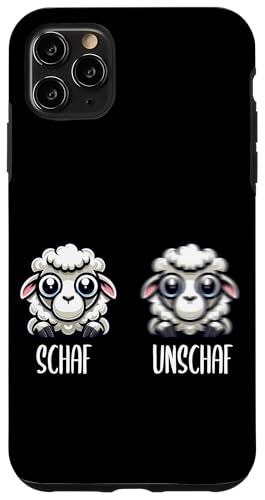 Schaf Unschaf Schaftierliebhaber Schafbesitzer Wortspiel Hülle für iPhone 11 Pro Max Schaf Unschaf Schaftierliebhaber Schafbesitzer Wortspiel Hülle für iPhone 11 Pro Max von Schaftierbesitzer Süße Schaf Lustige Schafkunst