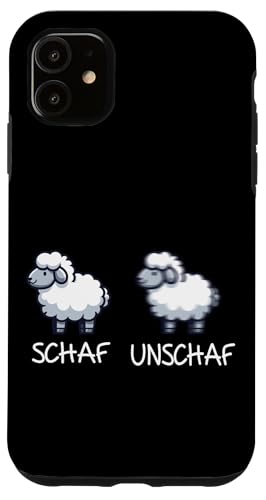 Schaf Unschaf Schaftierliebhaber Schafbesitzer Wortspiel Hülle für iPhone 11 Schaf Unschaf Schaftierliebhaber Schafbesitzer Wortspiel Hülle für iPhone 11 von Schaftierbesitzer Süße Schaf Lustige Schafkunst