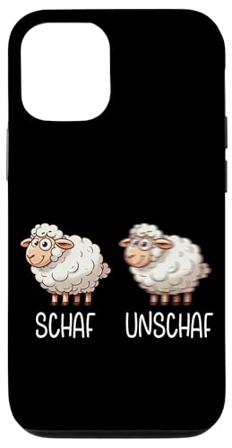Schaf Unschaf Schaftierliebhaber Schafbesitzer Wortspiel Hülle für iPhone 12/12 Pro Schaf Unschaf Schaftierliebhaber Schafbesitzer Wortspiel Hülle für iPhone 12/12 Pro von Schaftierbesitzer Süße Schaf Lustige Schafkunst