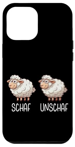 Schaf Unschaf Schaftierliebhaber Schafbesitzer Wortspiel Hülle für iPhone 12 Pro Max Schaf Unschaf Schaftierliebhaber Schafbesitzer Wortspiel Hülle für iPhone 12 Pro Max von Schaftierbesitzer Süße Schaf Lustige Schafkunst