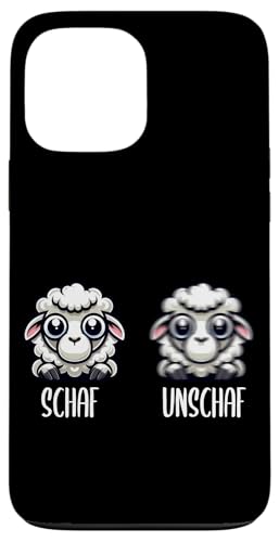 Schaf Unschaf Schaftierliebhaber Schafbesitzer Wortspiel Hülle für iPhone 13 Pro Max Schaf Unschaf Schaftierliebhaber Schafbesitzer Wortspiel Hülle für iPhone 13 Pro Max von Schaftierbesitzer Süße Schaf Lustige Schafkunst