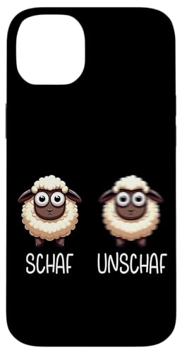 Schaf Unschaf Schaftierliebhaber Schafbesitzer Wortspiel Hülle für iPhone 14 Plus Schaf Unschaf Schaftierliebhaber Schafbesitzer Wortspiel Hülle für iPhone 14 Plus von Schaftierbesitzer Süße Schaf Lustige Schafkunst