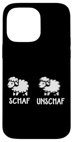 Schaf Unschaf Schaftierliebhaber Schafbesitzer Wortspiel Hülle für iPhone 14 Pro Max Schaf Unschaf Schaftierliebhaber Schafbesitzer Wortspiel Hülle für iPhone 14 Pro Max von Schaftierbesitzer Süße Schaf Lustige Schafkunst