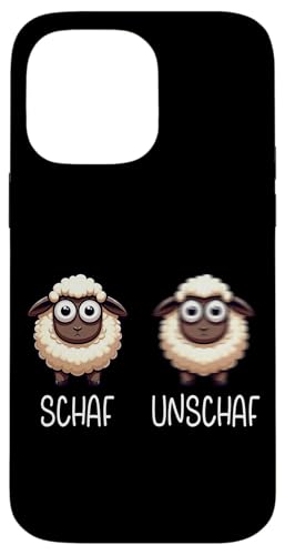 Schaf Unschaf Schaftierliebhaber Schafbesitzer Wortspiel Hülle für iPhone 14 Pro Max Schaf Unschaf Schaftierliebhaber Schafbesitzer Wortspiel Hülle für iPhone 14 Pro Max von Schaftierbesitzer Süße Schaf Lustige Schafkunst