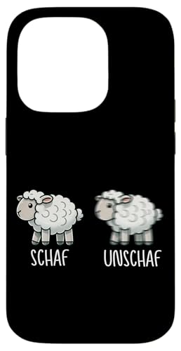Schaf Unschaf Schaftierliebhaber Schafbesitzer Wortspiel Hülle für iPhone 14 Pro Schaf Unschaf Schaftierliebhaber Schafbesitzer Wortspiel Hülle für iPhone 14 Pro von Schaftierbesitzer Süße Schaf Lustige Schafkunst