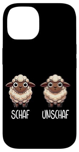 Schaf Unschaf Schaftierliebhaber Schafbesitzer Wortspiel Hülle für iPhone 14 Schaf Unschaf Schaftierliebhaber Schafbesitzer Wortspiel Hülle für iPhone 14 von Schaftierbesitzer Süße Schaf Lustige Schafkunst