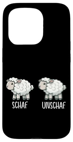 Schaf Unschaf Schaftierliebhaber Schafbesitzer Wortspiel Hülle für iPhone 15 Pro Schaf Unschaf Schaftierliebhaber Schafbesitzer Wortspiel Hülle für iPhone 15 Pro von Schaftierbesitzer Süße Schaf Lustige Schafkunst