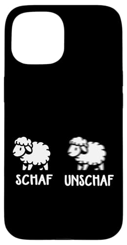 Schaf Unschaf Schaftierliebhaber Schafbesitzer Wortspiel Hülle für iPhone 15 Schaf Unschaf Schaftierliebhaber Schafbesitzer Wortspiel Hülle für iPhone 15 von Schaftierbesitzer Süße Schaf Lustige Schafkunst