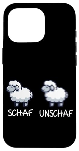 Schaf Unschaf Schaftierliebhaber Schafbesitzer Wortspiel Hülle für iPhone 16 Pro Schaf Unschaf Schaftierliebhaber Schafbesitzer Wortspiel Hülle für iPhone 16 Pro von Schaftierbesitzer Süße Schaf Lustige Schafkunst
