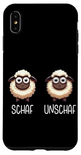 Schaf Unschaf Schaftierliebhaber Schafbesitzer Wortspiel Hülle für iPhone XS Max Schaf Unschaf Schaftierliebhaber Schafbesitzer Wortspiel Hülle für iPhone XS Max von Schaftierbesitzer Süße Schaf Lustige Schafkunst
