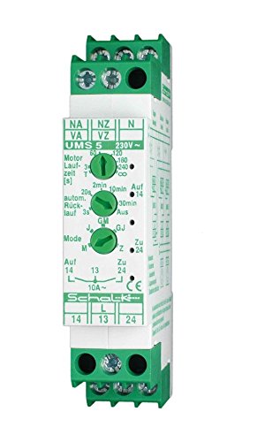 Schalk AUF/ZU-Steuerung UMS 5 (230V AC) 2S 10A Jalousiesteuerung 4046929401029 von Schalk