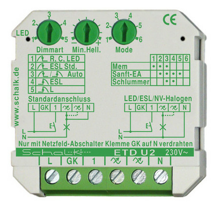 Schalk ETDU2 Universal Tastdimmer (UP) von Schalk