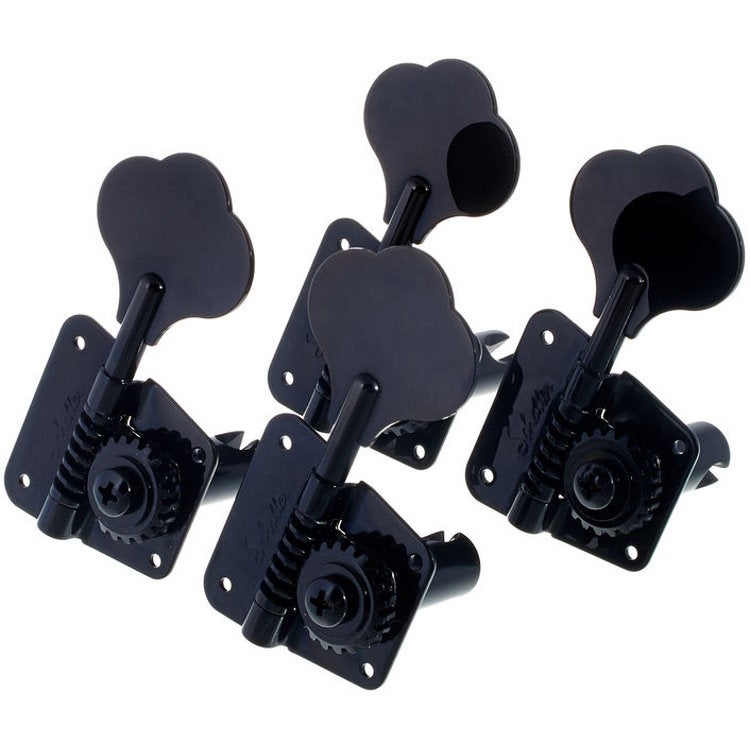 Schaller BM 4L Stimmmechaniken f. Bass, 4-saitig, schwarz von Schaller