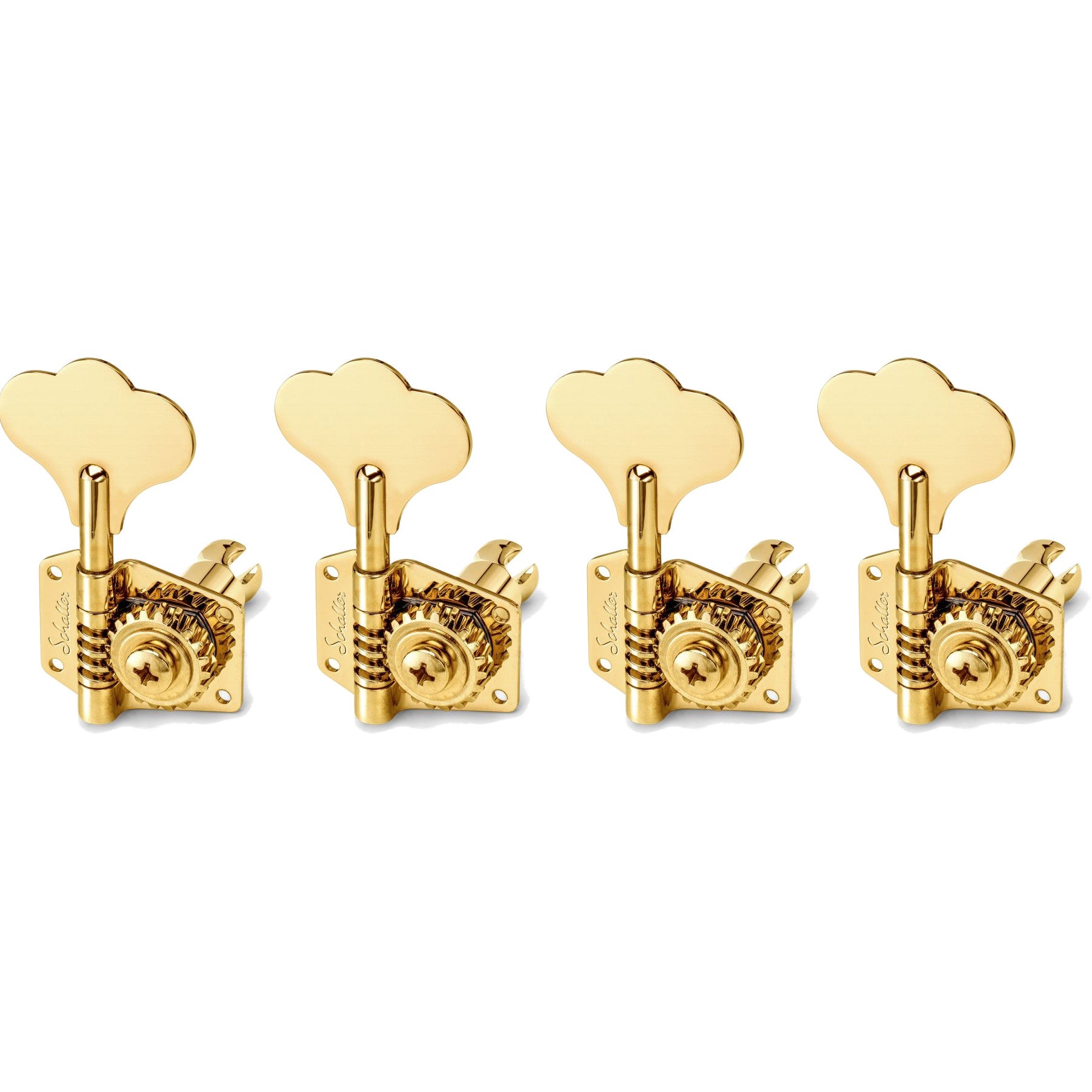 Schaller BML 4-In-Line Gold Bass Guitar Machine Heads Schaller BML 4-In-Line Gold Bass Guitar Machine Heads von Schaller