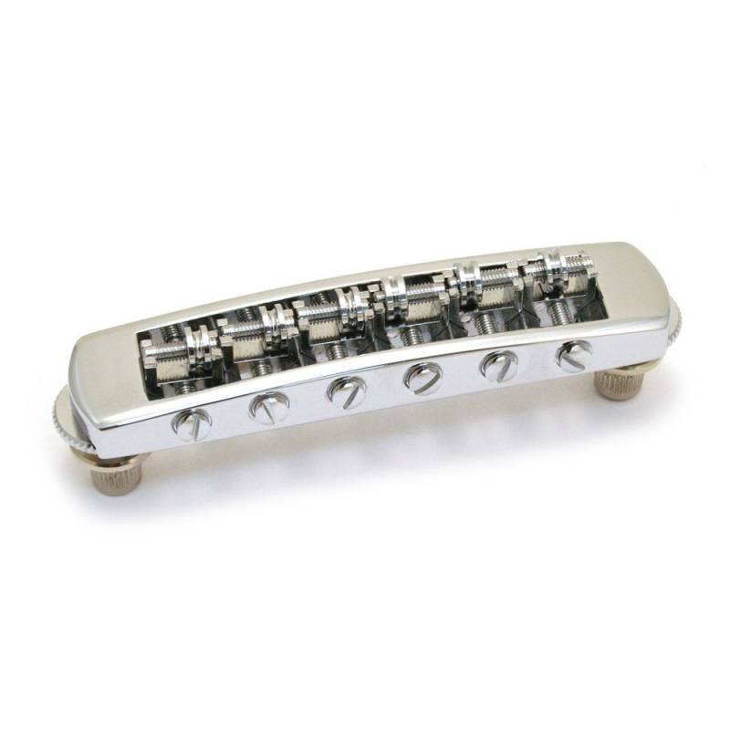 Schaller GB-0590-010 Roller Tune-o-Matic Rollen-Brücke, verchromt von Schaller
