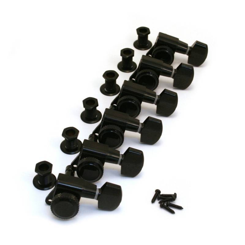 Schaller M6 135 Locking 6L Stimmmechaniken, schwarz von Schaller