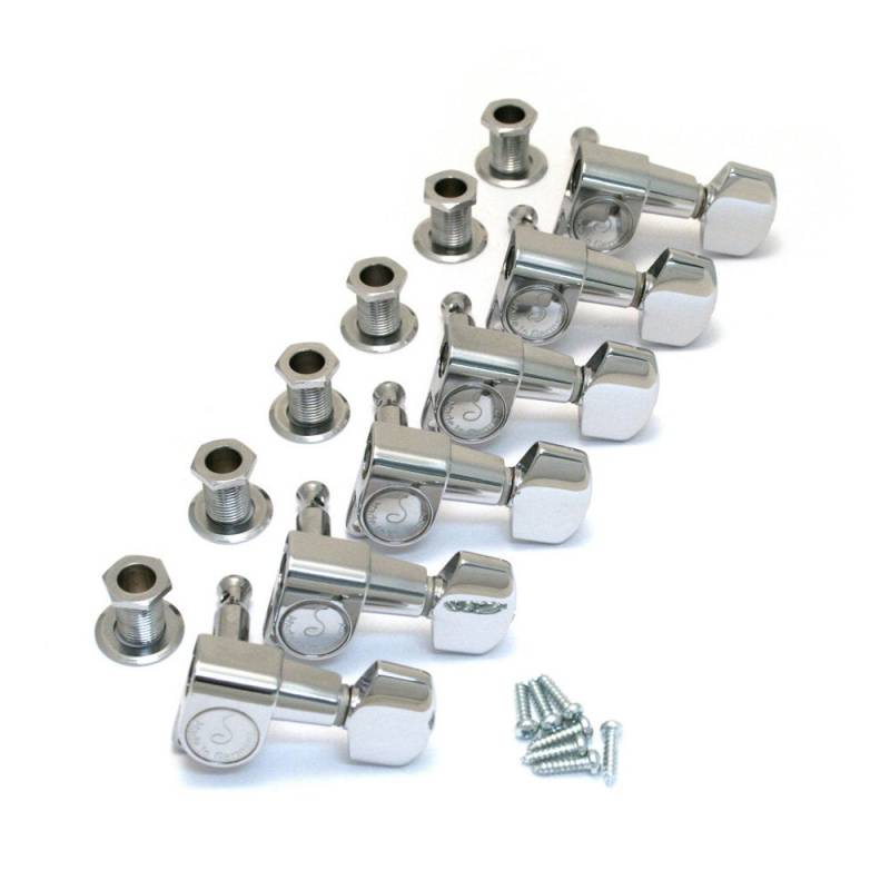 Schaller M6 Mini 6L Stimmmechaniken, verchromt von Schaller