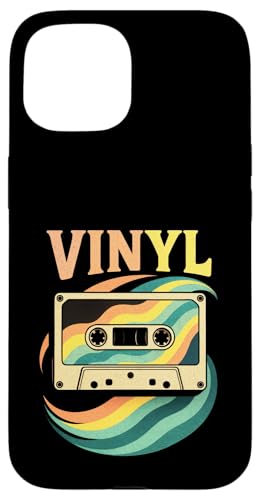 Vinyl - Vinyl Schallplatte Plattenspieler Hülle für iPhone 15 Vinyl - Vinyl Schallplatte Plattenspieler Hülle für iPhone 15 von Schallplatten Dj Musik Retro Oldschool 80er 90er