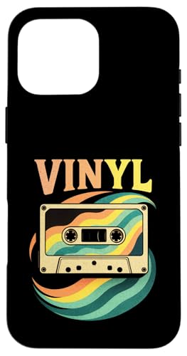 Vinyl - Vinyl Schallplatte Plattenspieler Hülle für iPhone 16 Pro Max Vinyl - Vinyl Schallplatte Plattenspieler Hülle für iPhone 16 Pro Max von Schallplatten Dj Musik Retro Oldschool 80er 90er