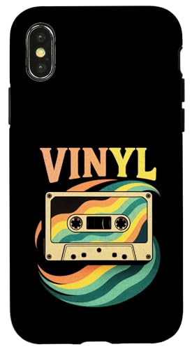 Vinyl - Vinyl Schallplatte Plattenspieler Hülle für iPhone X/XS Vinyl - Vinyl Schallplatte Plattenspieler Hülle für iPhone X/XS von Schallplatten Dj Musik Retro Oldschool 80er 90er