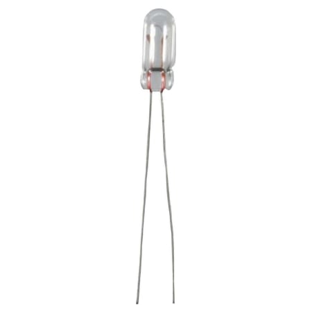 19407  (10 Stück) - Glühlampe T1 1/2 4,9x13mm 6V 40mA m.Drahtende 19407 von Scharnberger+Has.