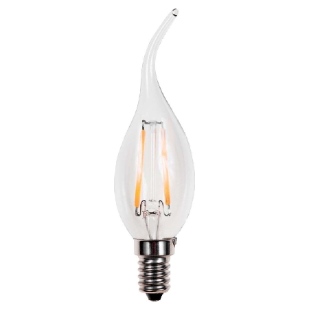 34586  - LED-Windstoßkerzenlampe E14 230V 2700K klar 34586 von Scharnberger+Has.