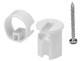 SUH Verteilerblock weiss D=30mm 88420 für Kabel bis 7mm von Scharnberger + Hasenbein