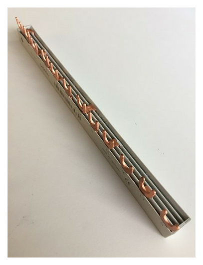Schaum 040 014  Phasenschiene 4p. 210 mm 10mm² von Schaum