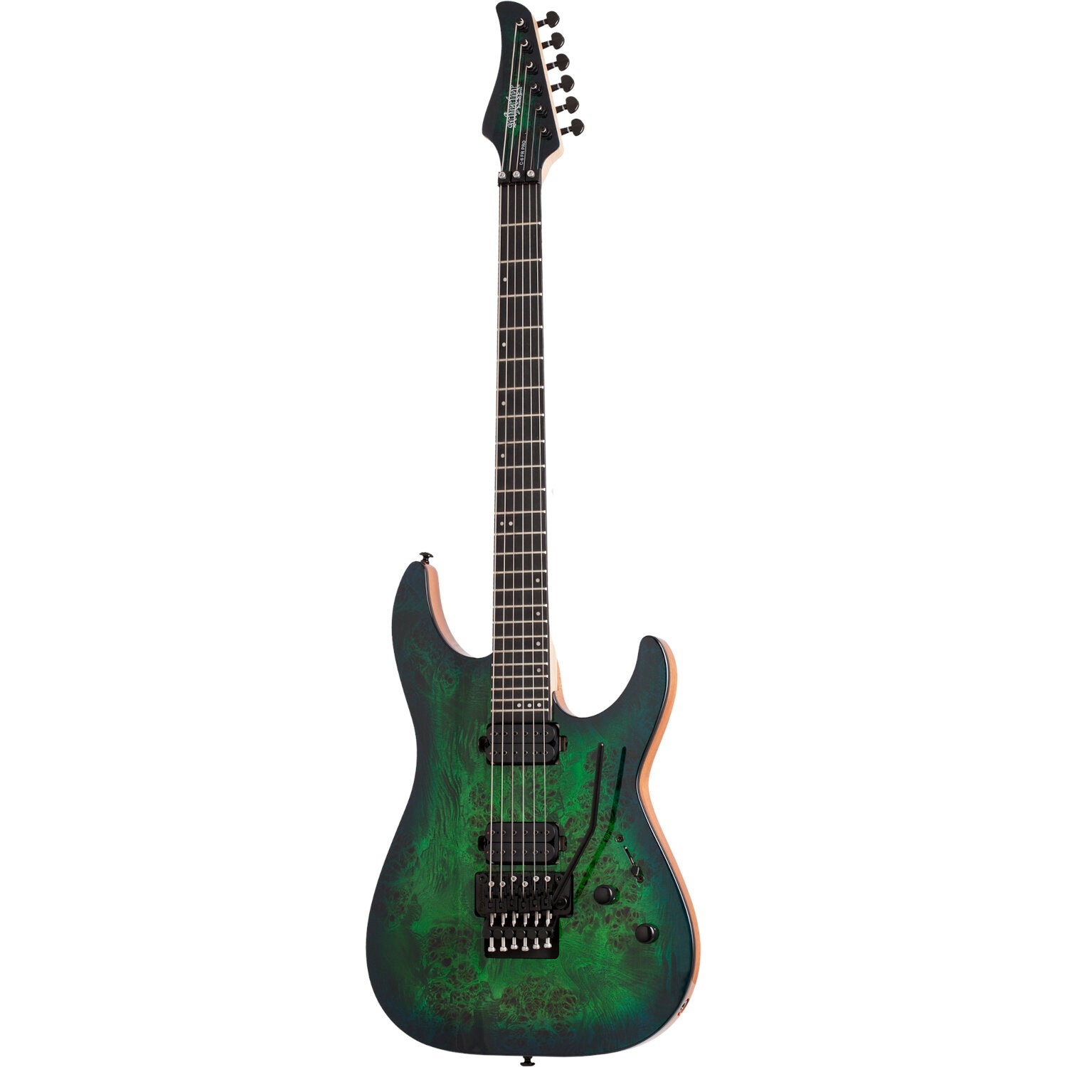 Schecter C-6 FR Pro Aqua Burst Electric Guitar Schecter C-6 FR Pro Aqua Burst Electric Guitar von Schecter