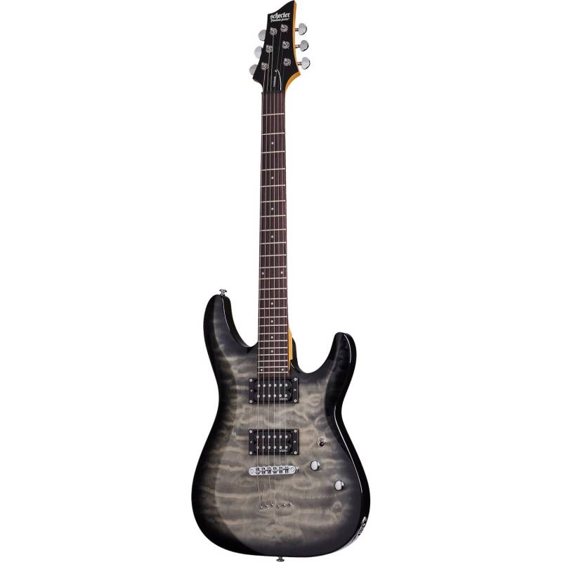 Schecter C-6 Plus Charcoal Burst Electric Guitar von Schecter