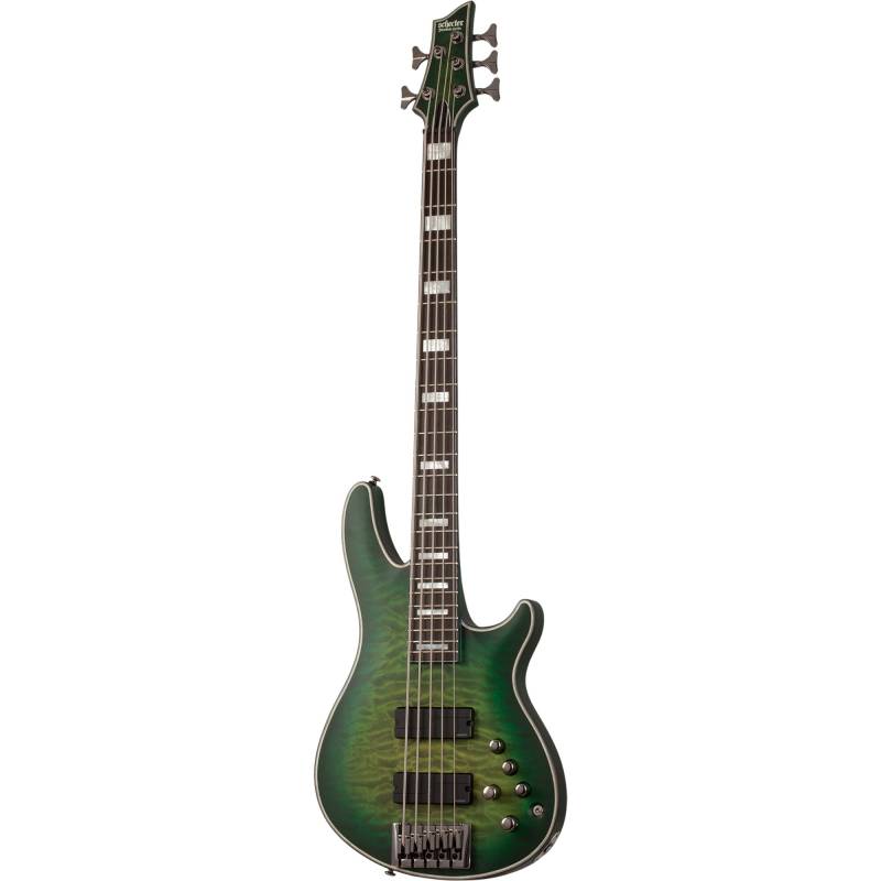 Schecter Daniel Firth Hellraiser Extreme-5 Electric Bass Guitar Cthulhu Burst Satin von Schecter