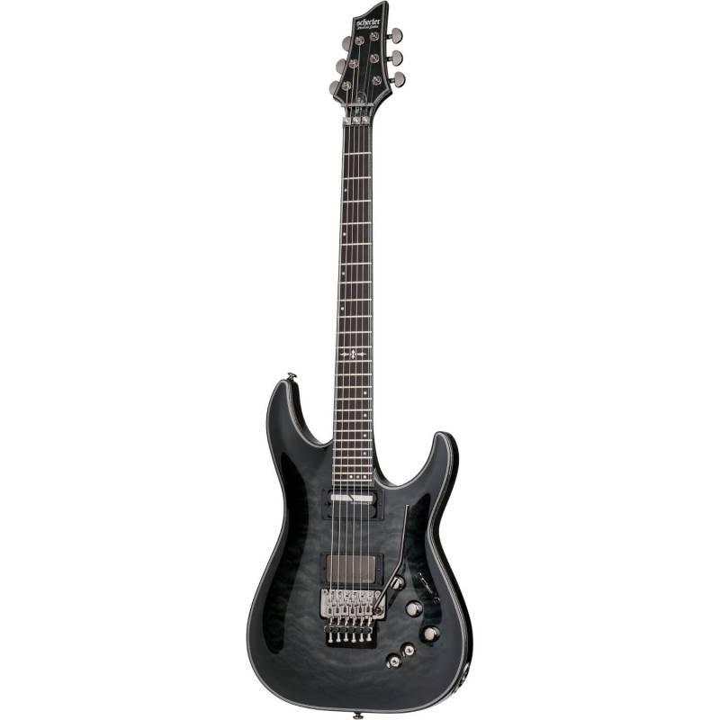 Schecter Hellraiser Hybrid C-1 FR S Trans Black Burst Electric Guitar with Sustainiac von Schecter