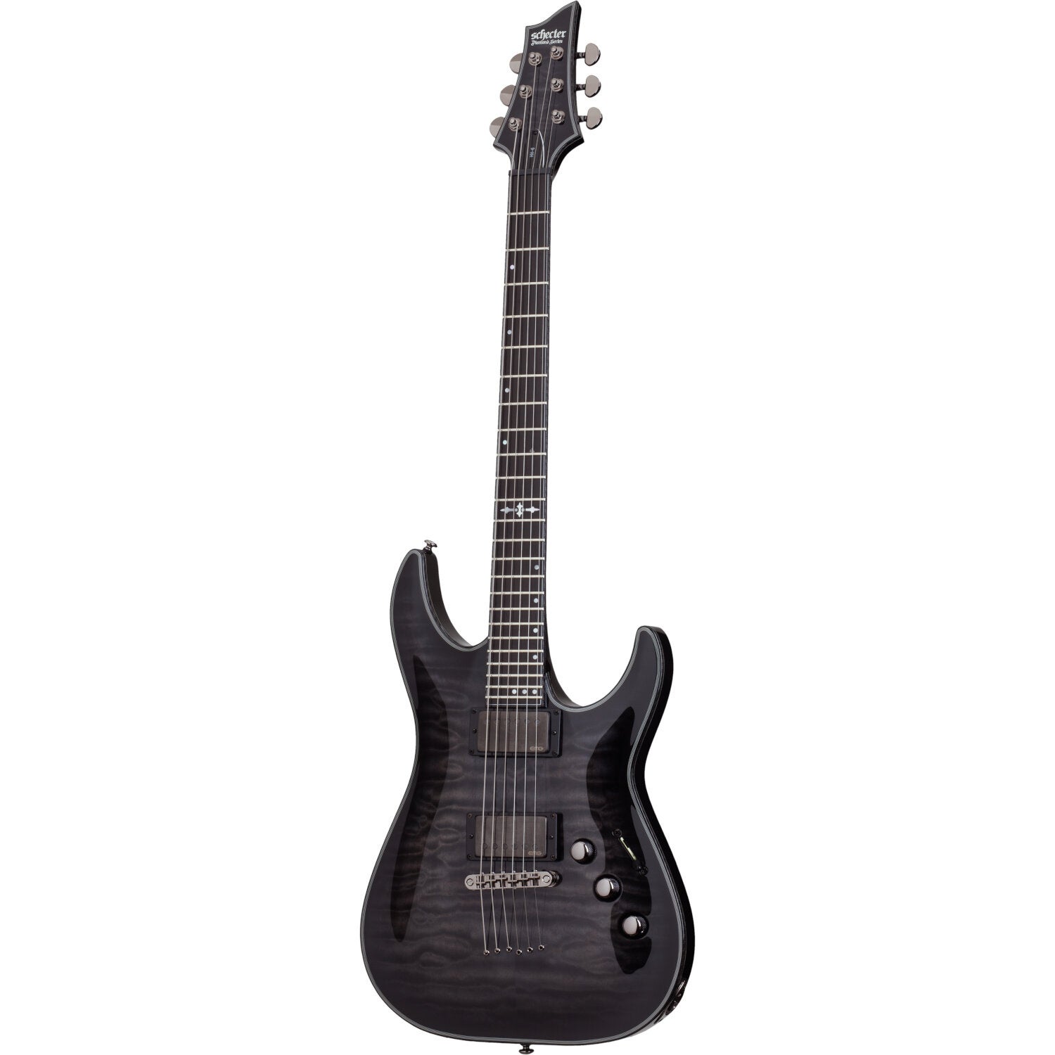 Schecter Hellraiser Hybrid C-1 Trans Black Burst Electric Guitar Schecter Hellraiser Hybrid C-1 Trans Black Burst Electric Guitar von Schecter