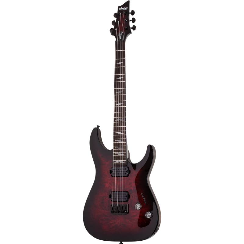 Schecter Omen Elite-6 Black Cherry Burst Electric Guitar von Schecter