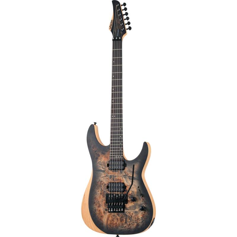 Schecter Reaper-6 FR Satin Charcoal Burst von Schecter