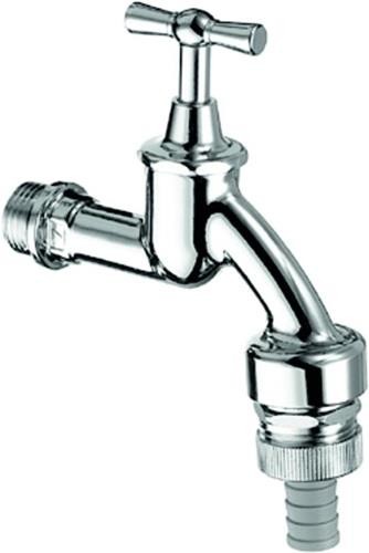 Schell Auslaufventil mit Knebelgriff 1/2Zoll, chrom Schell-Connect 034170699 von Schell-Connect