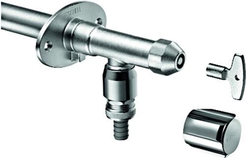 Schell Außenwandarmatur POLAR II frsi Komplettarmatur m Rohrbel. mch 039960399 von Schell-Connect