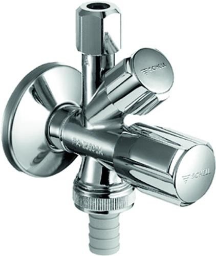 Schell Kombinations-Eckventil COMFORT chrom 1/2Zoll Schell-Connect 035450699 von Schell-Connect