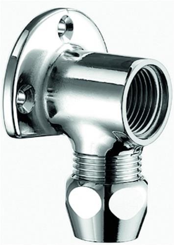 Schell Wandscheibe chrom mit Quetschverschraubung 1/2Zollx10mm Schell-Connect von Schell-Connect