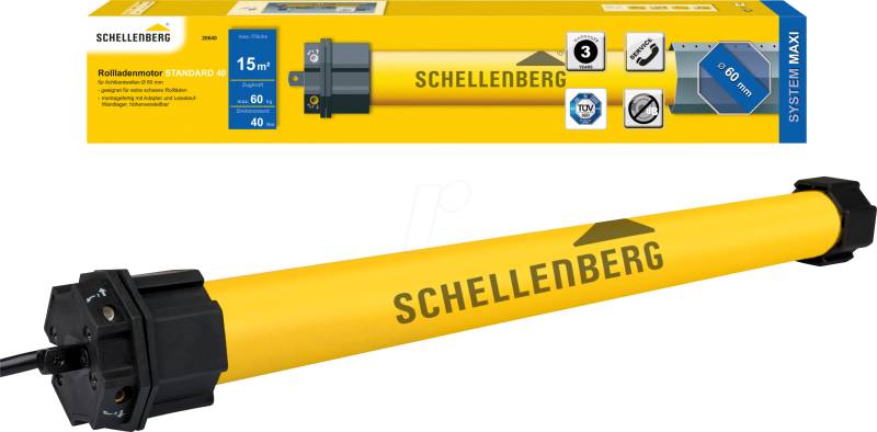 AS 20640 - Rohrmotor Standard Maxi, 40 Nm für 60er Welle von Schellenberg