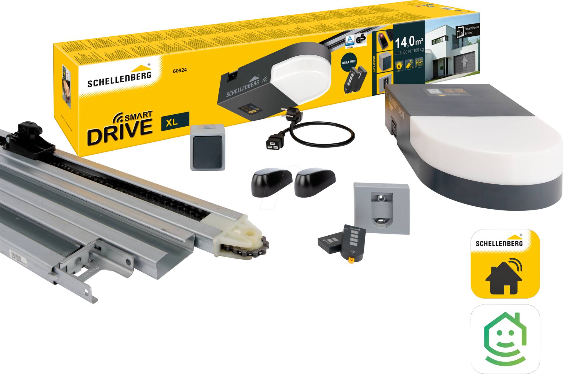 AS 60924 - Garagentorantrieb Smart Drive XL von Schellenberg