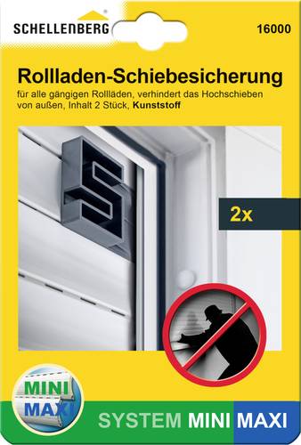 Schellenberg 16000 Hochschiebesicherung Passend für (Rollladensysteme) Mini, Schellenberg Maxi von Schellenberg